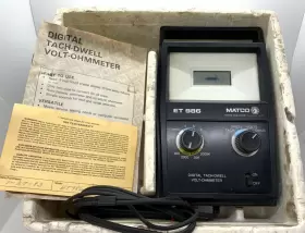Et-986 Matco Tools Et986 986 Tool Usa Digital Tach Dwell Meter Engine Test Electrical Unit Volt Ohm Rpm