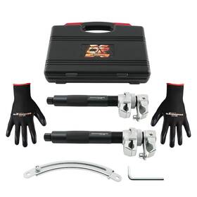 Maxpeedingrods Dgg1so Coil Spring Compressor 45# Carbon Steel 220-310mm Adjustable 2646lbs 3pcs