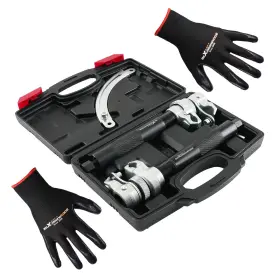 8.6-12.2in Maxpeedingrods Gdev37 Adjustable Coil Spring Compressor 2646lbs 45# Carbon Steel Tool