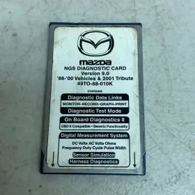 49to-88-010k Mazda Ngs Diagnostic Card #787-1cp