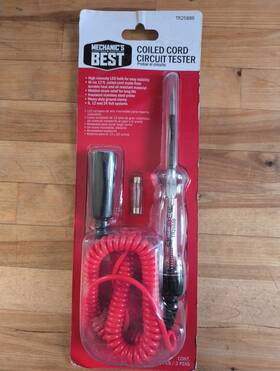 Mechanics Best Tr25886 Automotive Electrical Circuit Tester 6-24 Volt Test Light