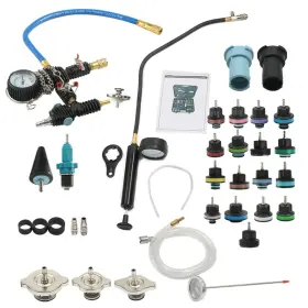1128486 Menbager Radiator Pressure Tester Kit Coolant Vacuum Type Cooling System Adapters 33pcs
