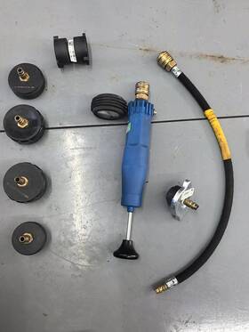 Mercedes-benz 124589242100 Mercedes-benz Oem Cooling System Pressure Tester Kit With Adapters