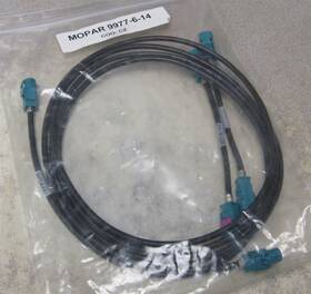 Miller Mopar 9977-6-14 New Hsd-lvds Cable Cross Over 1-4 2-3 3-2 4-1