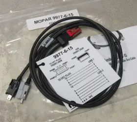 9977-6-15 Miller Mopar New 12-way To Two 5-way Usb R1 Radio Test Cable