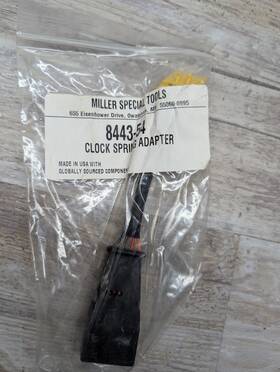 Miller Tool 8443-54 Srs Clockspring Jumper Diagnostic Cable Adapter Mopar