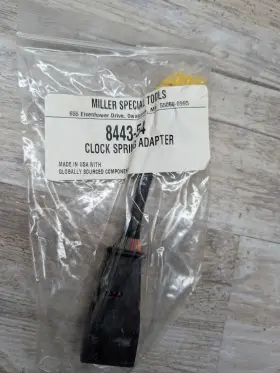 8443-54 Miller Tool Srs Clockspring Jumper Diagnostic Cable Adapter Mopar