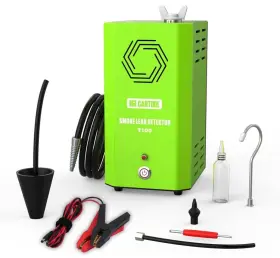 Mrcartool T100 Automotive Evap Smoke Machine Leak Detector Fuel Pipe Systems Diagnostic Test