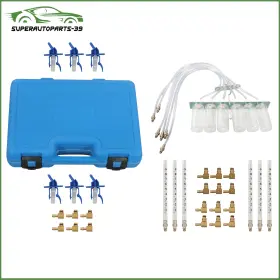 Sap250146p Munirater 6 Cylinder Diesel Injector Flow Meter Kit Common Rail Adaptor Fuel Tester Tool