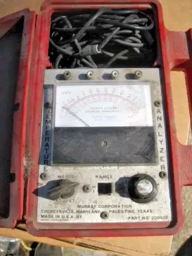209922 Murray Corporation Electronic Temperature Analyzer In Case
