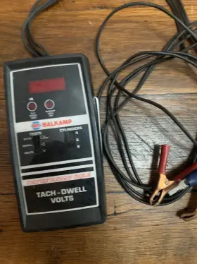 700-1501 Napa Balkamp Digital Tach- Dwell Voltmeter Used Vintage Usa
