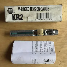 7401-0102 Napa Tools X Krikit Ii V Ribbed Belt Tension Tester Gauge 100-320 Lbs