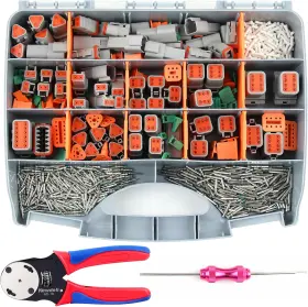 Dt-338 Newdeli 338 Pcs Deustch Connector Kit 2 3 4 6 8 338pcs Deutsch