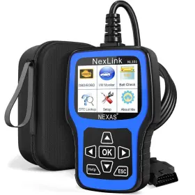 Nexas-nl101 Nexas Obd2 Scanner Car Battery Test Diagnostic Tool Check Engine Can Code Reader