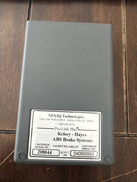 Nexiq 208044 Pro Link Navistar Kelsey Hayes Hydraulic Abs Diagnostic Cartridge