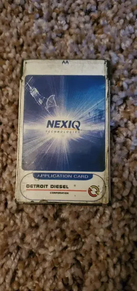 802115 Nexiq Prolink Detriot Diesel Application Card Model#