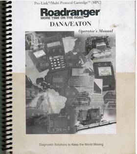 Nexiq 901001 Mpsi Pro-link Dana/eaton Roadranger Diagnostic Card User Owners Manual