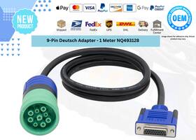 Nexiq Nq493128 New 9-pin Deutsch Adapter - 1 Meter Oem Part
