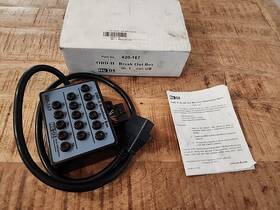 Nu-di 420-167 Obd Ii Diagnostic Breakout Box 16 Pin In And Out Calble Connection Nu-di