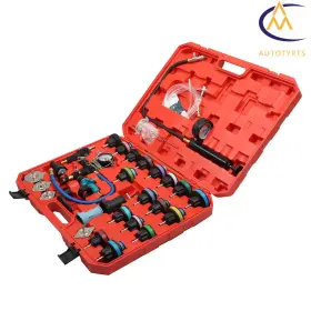 2494548 Nurniacl 33pcs Radiator Pressure Tester Vacuum-type Cooling Purge System Refill Kit