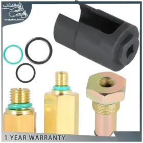 Ws1897560st Nurniacl Ipr Valve Socket Air Test Fitting Fuel Rail Adapter For Ford 6.0l Powerstroke
