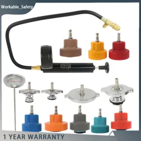 Ws2078930st Nurniacl New Radiator Pump Pressure Leak Tester Detector Coolant System Test Tool 14pcs
