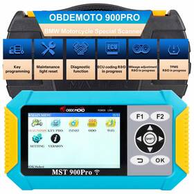 Obdemoto Sp466 900pro K-ey Progarmmer Motorcycle Diagnosis Odo Mile-age Adjust Used