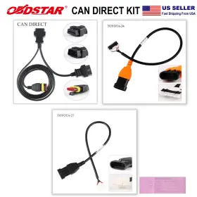 A01sf346 Obdstar Can Direct Kit Fit For Toyota 4a 8a Proximity K-ey Progarm Free Pincode