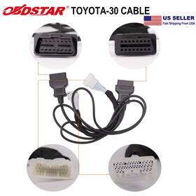 Obdstar A01sf363-b1 Fp-30 Cable For Toyota 8a-ba 4a-ba Adding Keys All K-eys Lost Matching