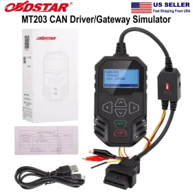A01so780 Obdstar Mt203 Can Driver/gateway Simulator Supports Dash Gear Lever Ac Panel