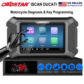 A01sp387 Obdstar Iscan Ducati Motorcycle Diagnostic Tool Immo Programming Code Scanner