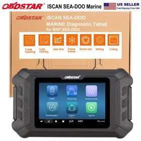 A01sp557 Obdstar Iscan Sea-doo Intelligent Marine Diagnostic Scanner For Brp Up To 2018