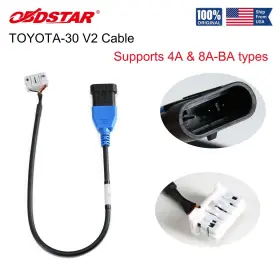 Toyota-30 Obdstar H01sf363 For V2 Cable 4a And 8a-ba Type Proximity K.ey Programming