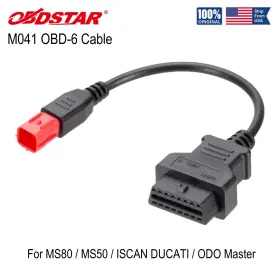 H01sf364 Obdstar M041 Obd-6 Cable For Ducati Euro V 2019 Ms80/ms70/ms50/iscan
