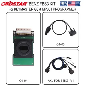 H01sk436 Obdstar Benz Fbs3 Kit Read Pincode/prog.ram K.ey For Keymaster G3 And Mp001 Set