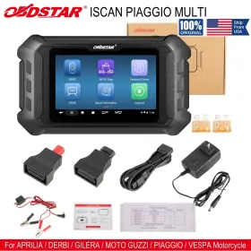 H01sp515 Obdstar Iscan Piaggio Multi Motorcycle Auto Diagnostic Scanner Immo Programming