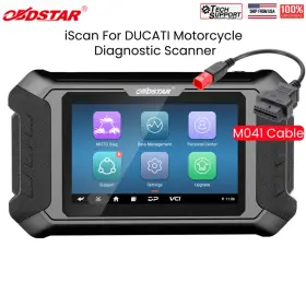 Hkpp117 Obdstar Iscan For Ducati Motorcycle Diagnostic Scanner Immo Progarm M041 Cable