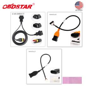 Obdstar Hksf346 Can Direct Kit Toyota-24 Cable Work With X300 Dp Plus/ Pro4/