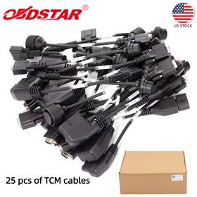 Obdstar Hksf372-full-25 25x Tcm Cables Diagnostic Tools Used With Dc706/ X300 Classic G3 R&w Map