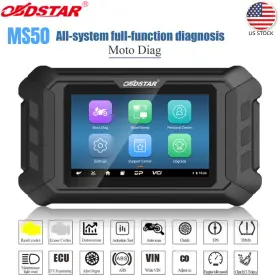 Hksp365 Obdstar Ms50 Motorcycle Scanner Diagnostic Fault Guidance Code Read