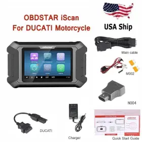 Hksp387ea01 Obdstar Iscan For Ducati Motorcycle Diagnostic Scan Tool Read/clear Code Update