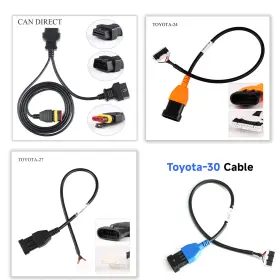 Toyota-30 Obdstar Sf346001 Can Direct Kit For Read Ec/u Data Of Gateway Vehicles &toyota-30 Cable