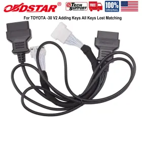 Sf363-b1 Obdstar Fp-30 Cable For Toyota 8a-ba 4a-ba Adding Keys All Lost Matching