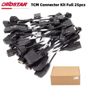 Sf372-full-2501 Obdstar Tcm Connector Kit Set 25pcs For Transmission Dc706 X300 Classic G3