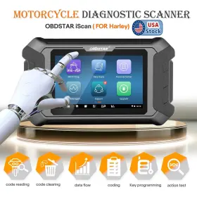 Sp377 Obdstar Iscan For Harley Davidson Motorcycle Diagnostic Scanner Action Test