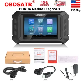 Sp451k01 Obdstar Iscan For Honda Marine Diagnostic Scanner Tool Read/clear Code Upgrade