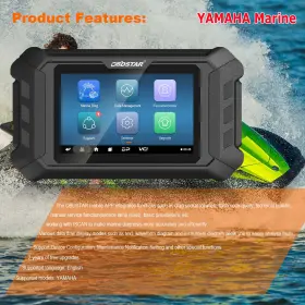 Sp453ea01 Obdstar Iscan For Yamaha Marine Diagnosis Read/clear Code Data Flow Action Test
