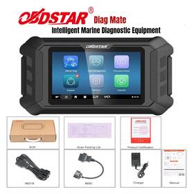 Obdstar Sp480-us Diag Mate Intelligent Marine Diagnostic Tool Code Reader Action Test