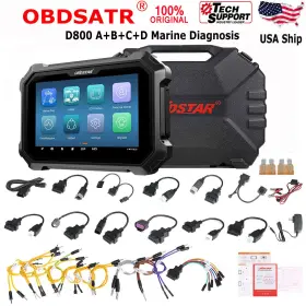 Sp495ea01 Obdstar D800 A B C D Marine Diagnostic Tool Fit For Jet Ski/ Outboard/ Inboard