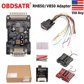 Ushksk446 Obdstar Rh850/v850 Adapter Kit For Immo Data/pincode Read Bc-m Elv Usa Stock